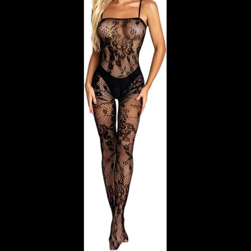 Fishnet Bodysuit Lingerie Sexy Mesh Teddy Lingerie Stocking